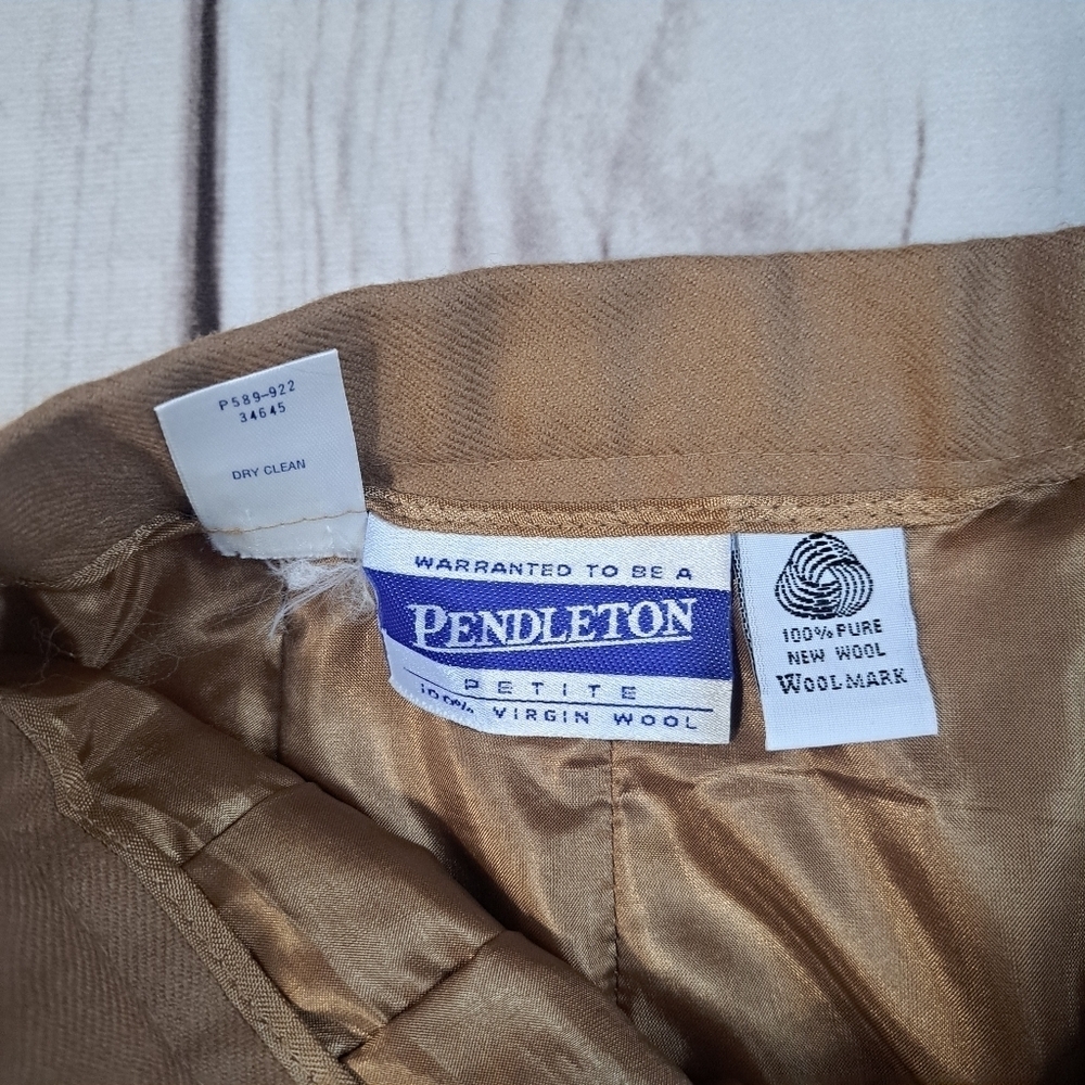 3 FOR 12 SALE PENDLETON 100% Virgin Wool Size 12 Skirt - Picture 7 of 16